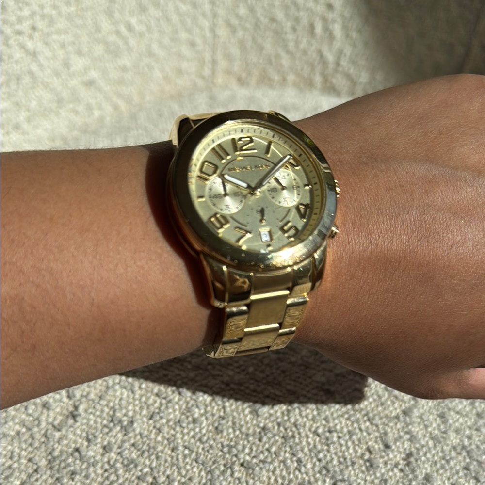Gold Michael Kors Watch